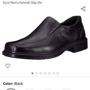 ECCO Helsinki Leather Slip-On Shoes